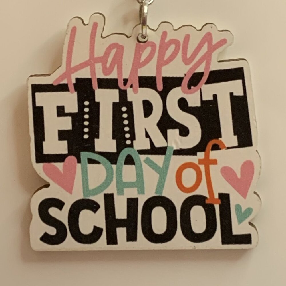 First Day of School Earring, School Earring, Teacher Earring, Educator Earring,